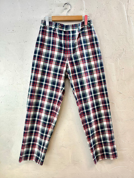 Vintage Plaid Pants 〜BROOKS BROTHERS〜 [F30536]