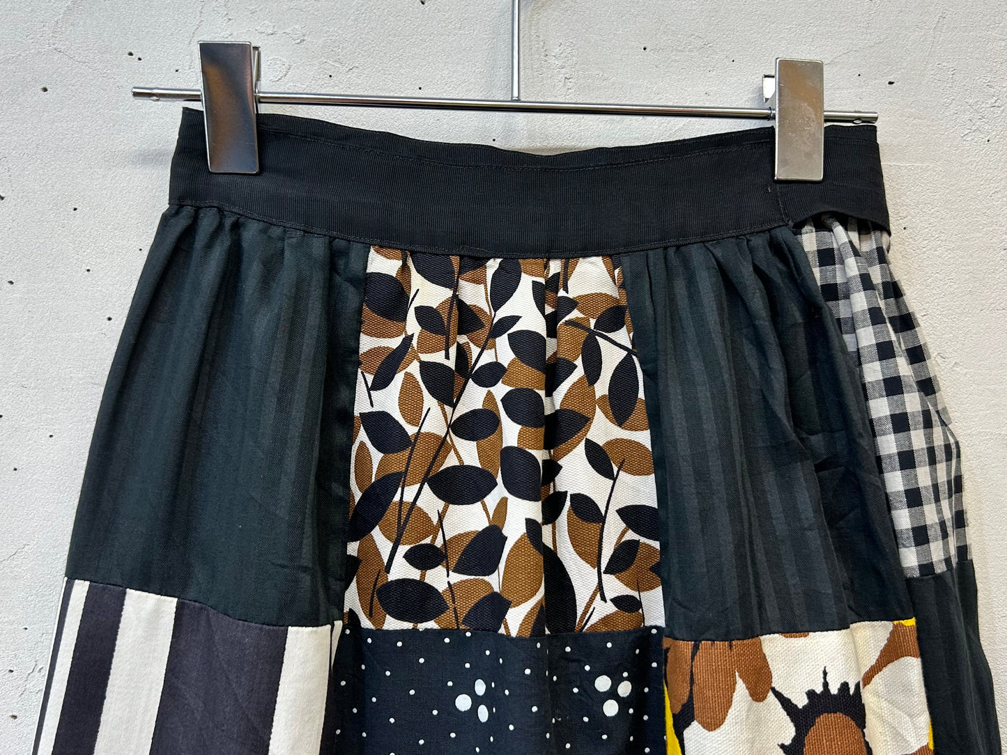 '70s Vintage Patchwork Skirt [H24818]