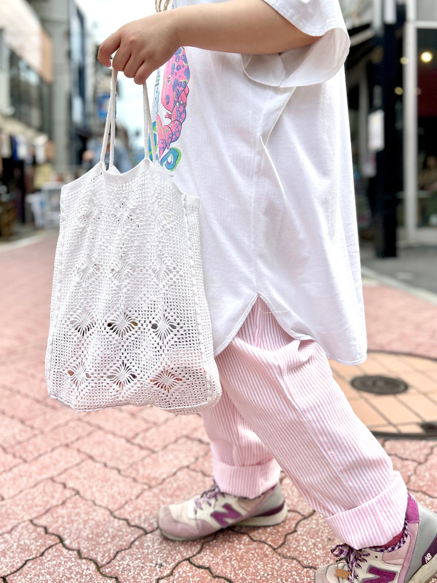 Vintage Crochet Knit Bag [G27836]