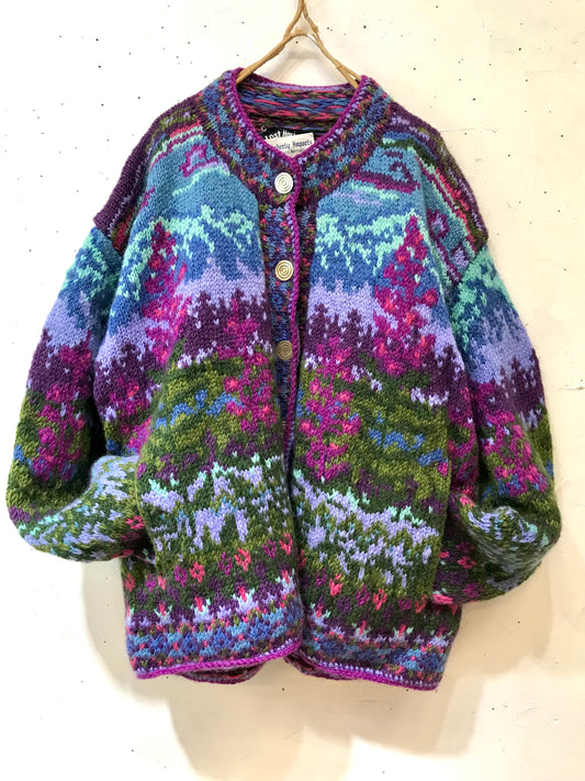 Vintage Hand Knit Cardigan [K25467]