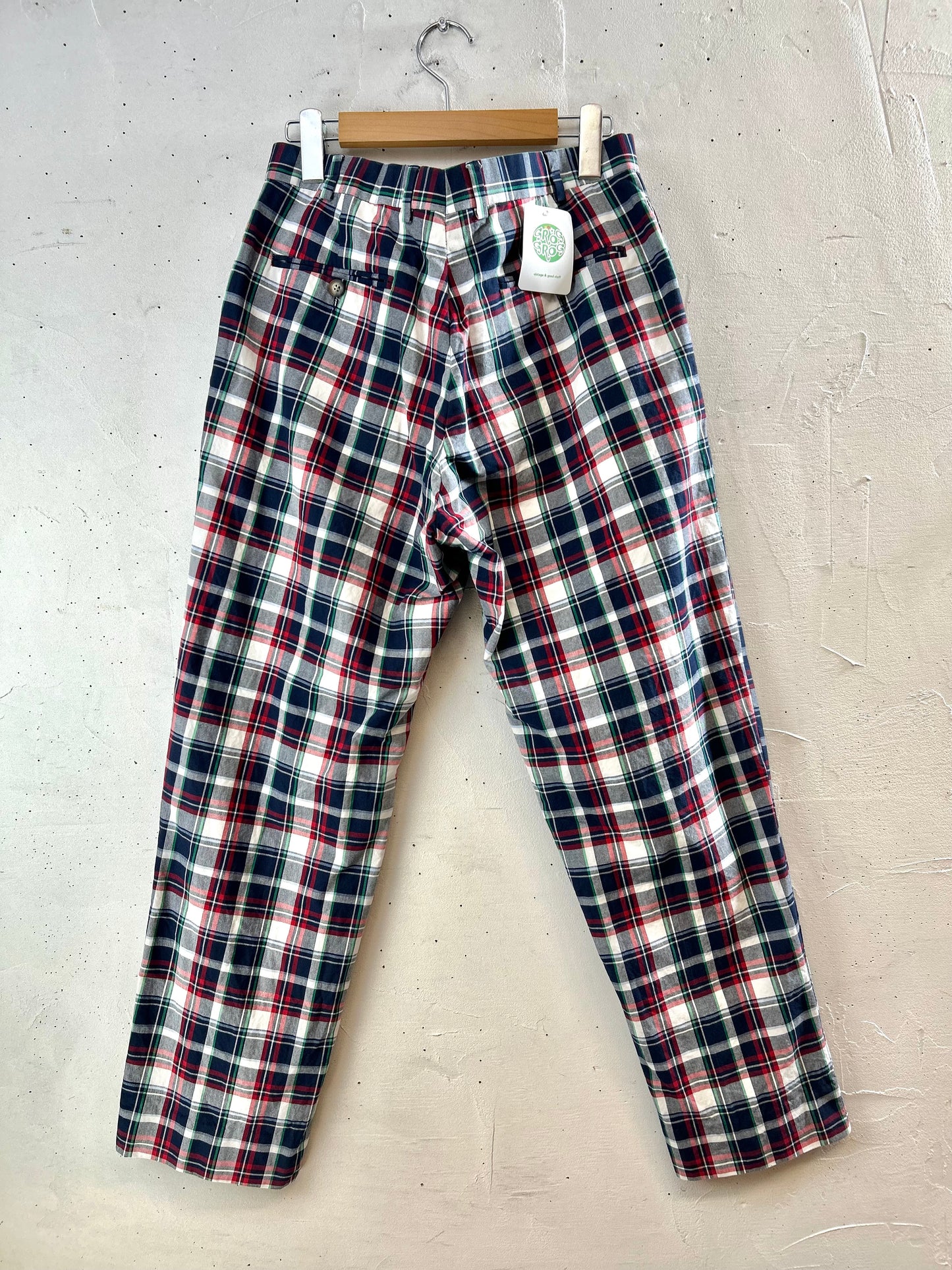 Vintage Plaid Pants 〜BROOKS BROTHERS〜 [F30536]