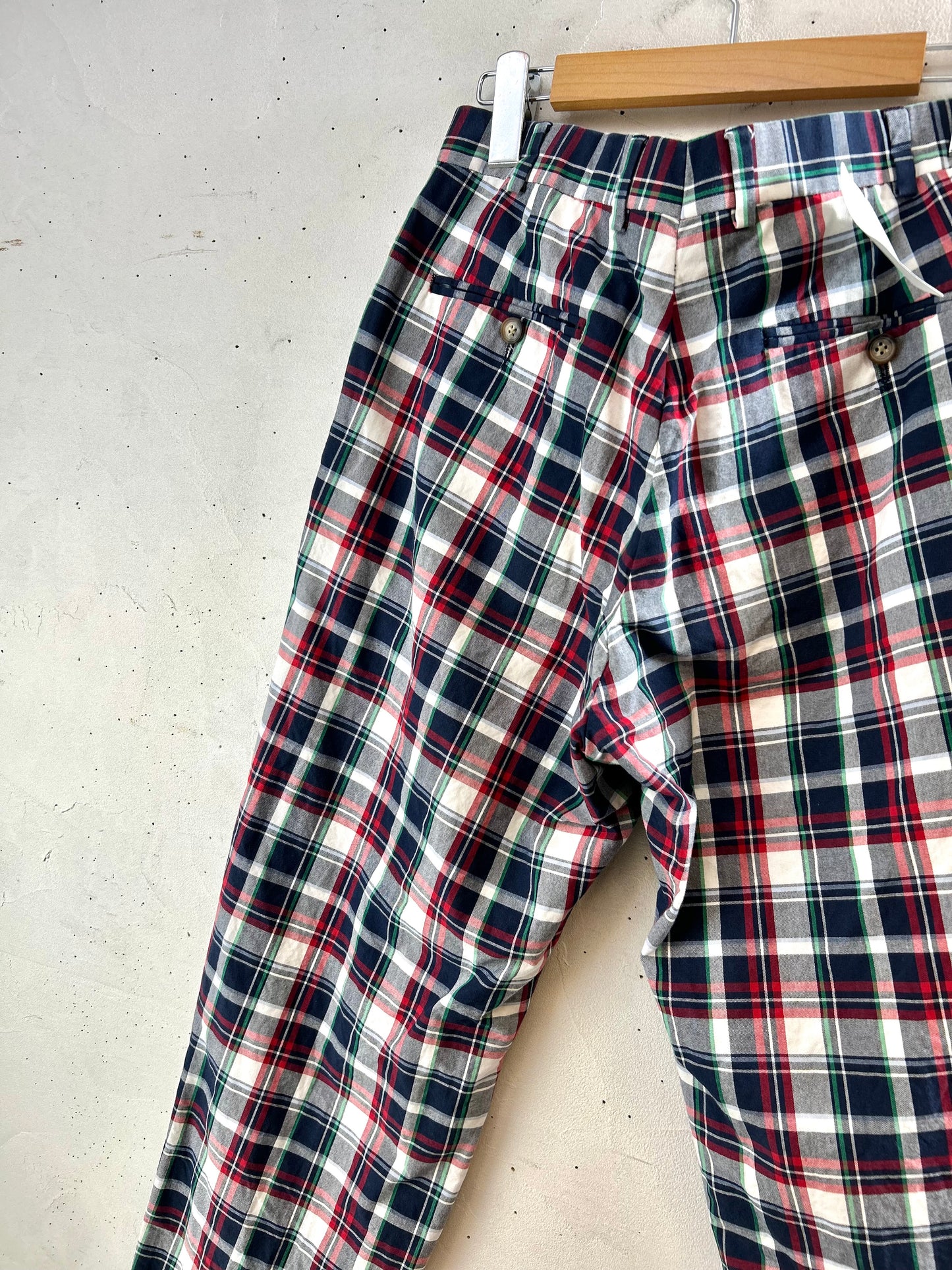 Vintage Plaid Pants 〜BROOKS BROTHERS〜 [F30536]