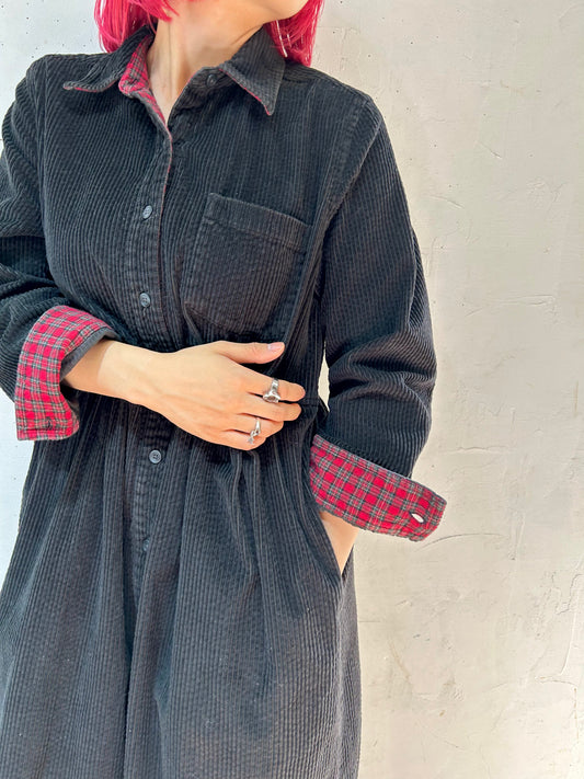 Vintage Corduroy Dress 〜Eddie Bauer〜 [J25182]