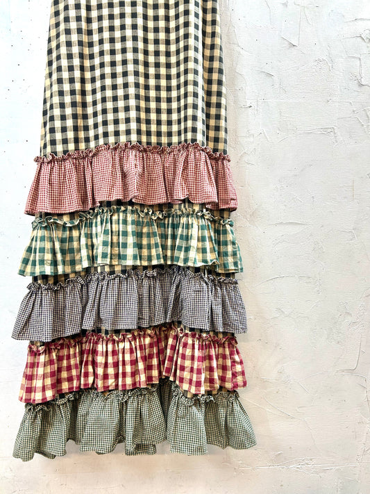 Vintage Tiered Dress MADE IN TEXAS [A29255]