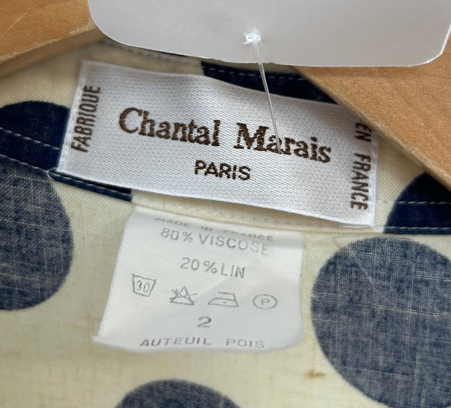 Vintage Shirt  MADE IN FRANCE [D29919]