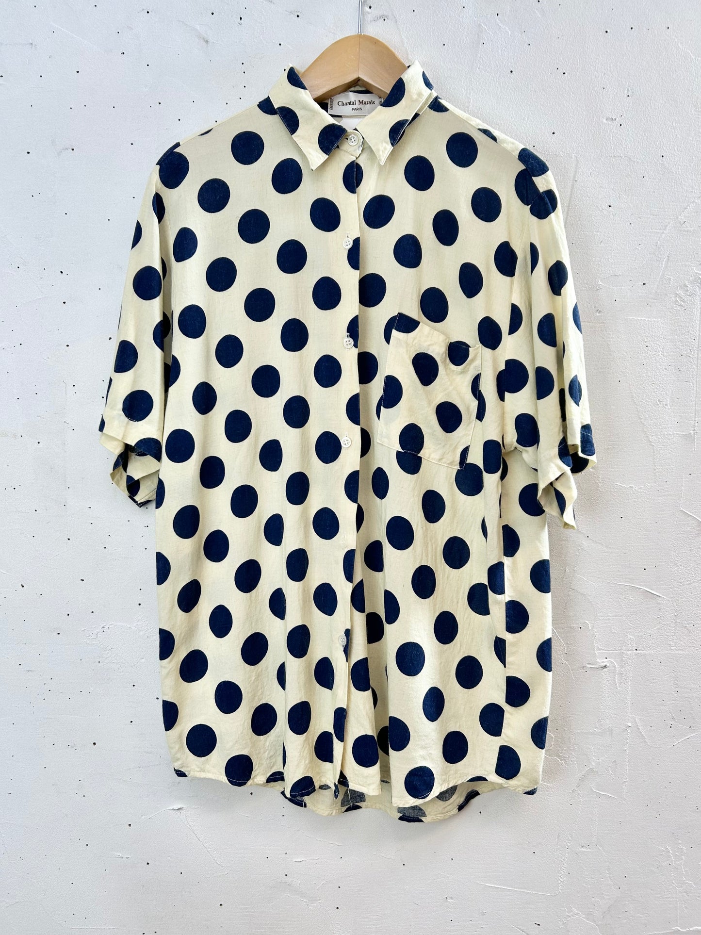 Vintage Shirt  MADE IN FRANCE [D29919]