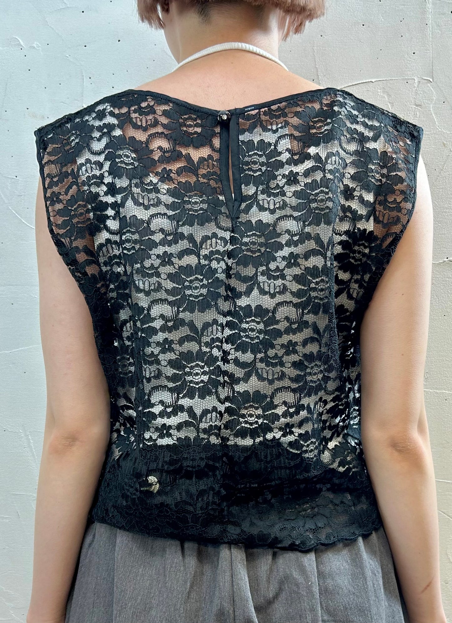 Vintage Lace Tops MADE IN ITALY [F27667]