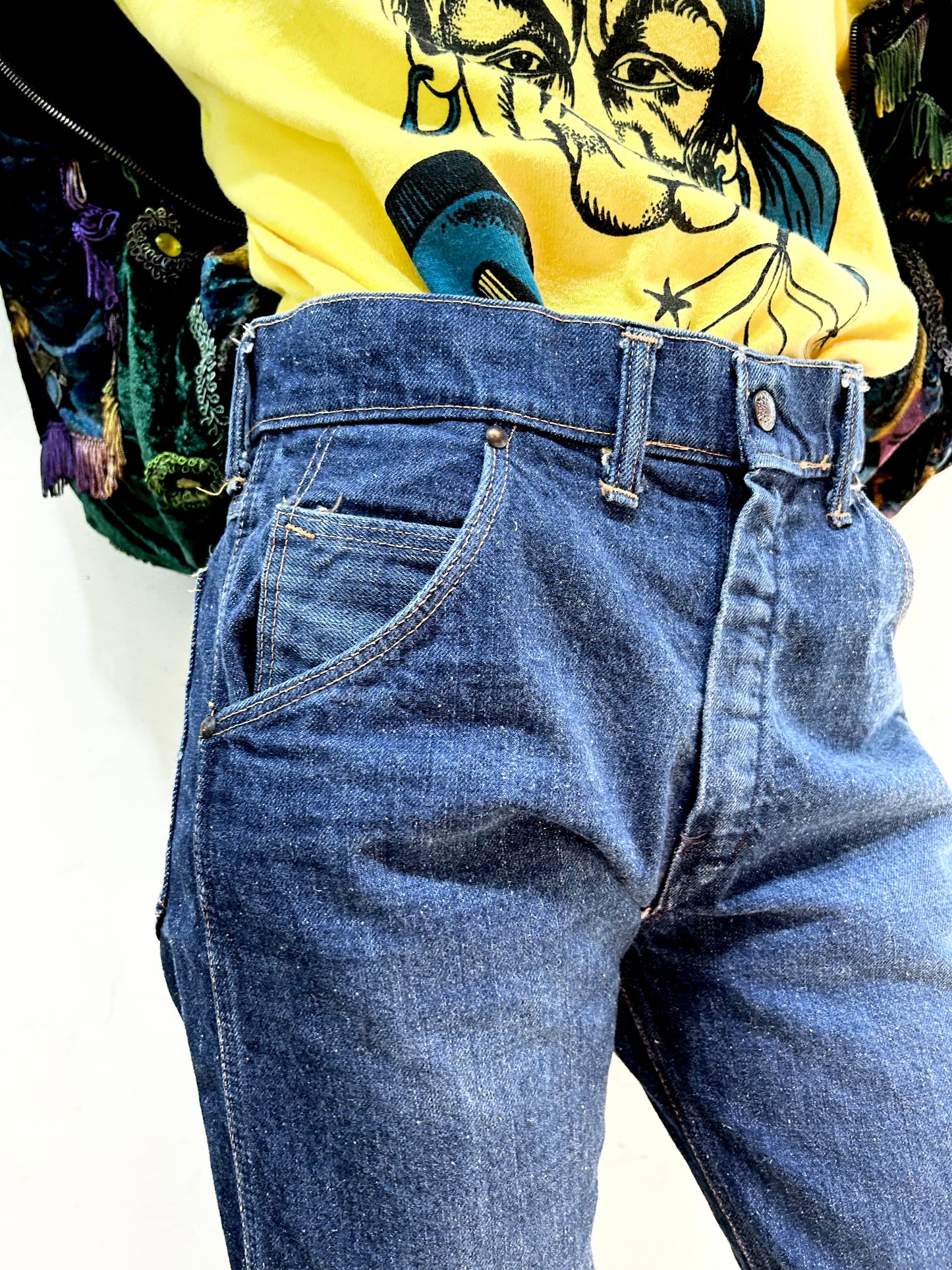 ’70s Vintage Denim Pants 〜BIG YANK〜 [J25240]