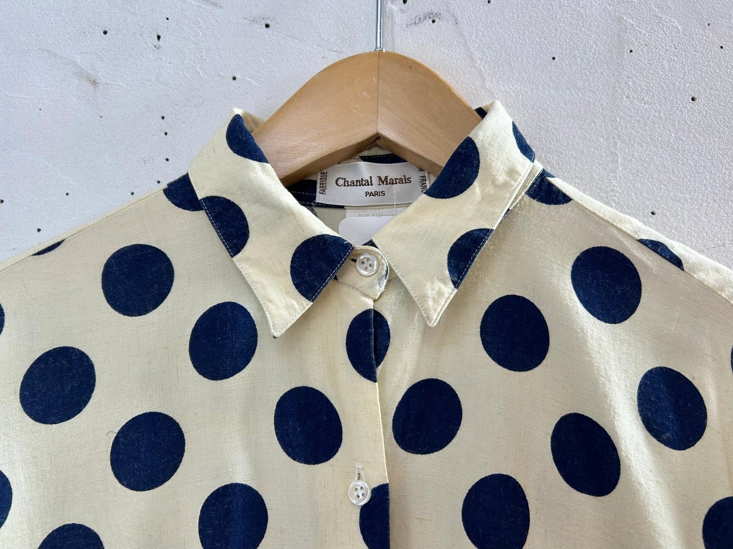 Vintage Shirt  MADE IN FRANCE [D29919]