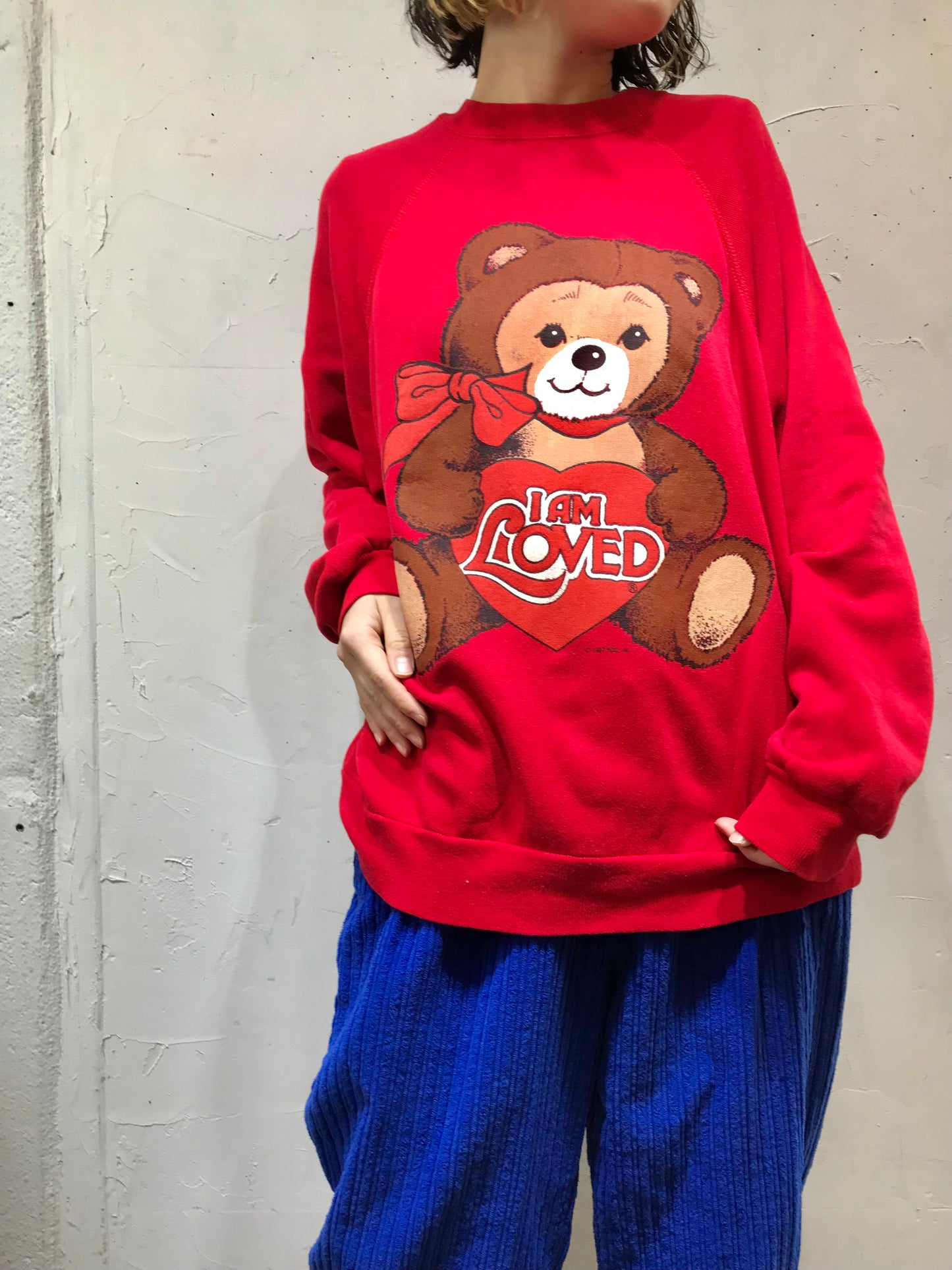 ’80s Vintage Sweat MADE IN USA [L25757]