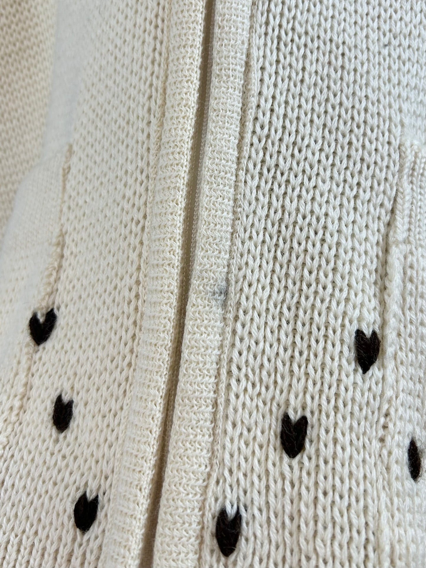 Vintage Cowichan Knit Cardigan [L29437]