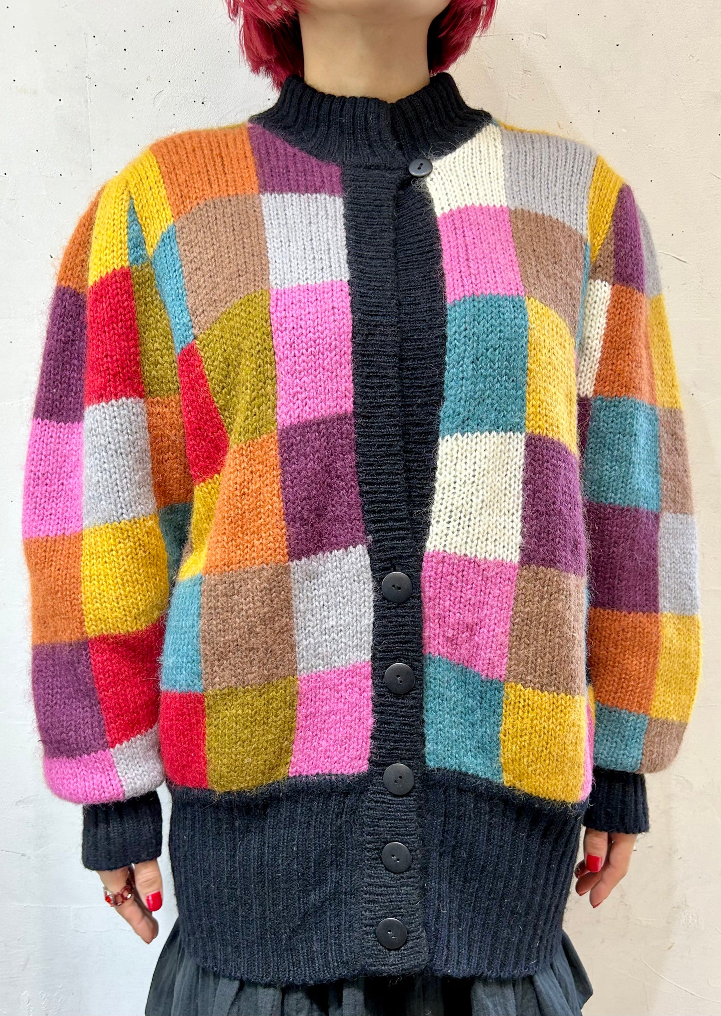 Vintage Knit Cardigan [K25512]