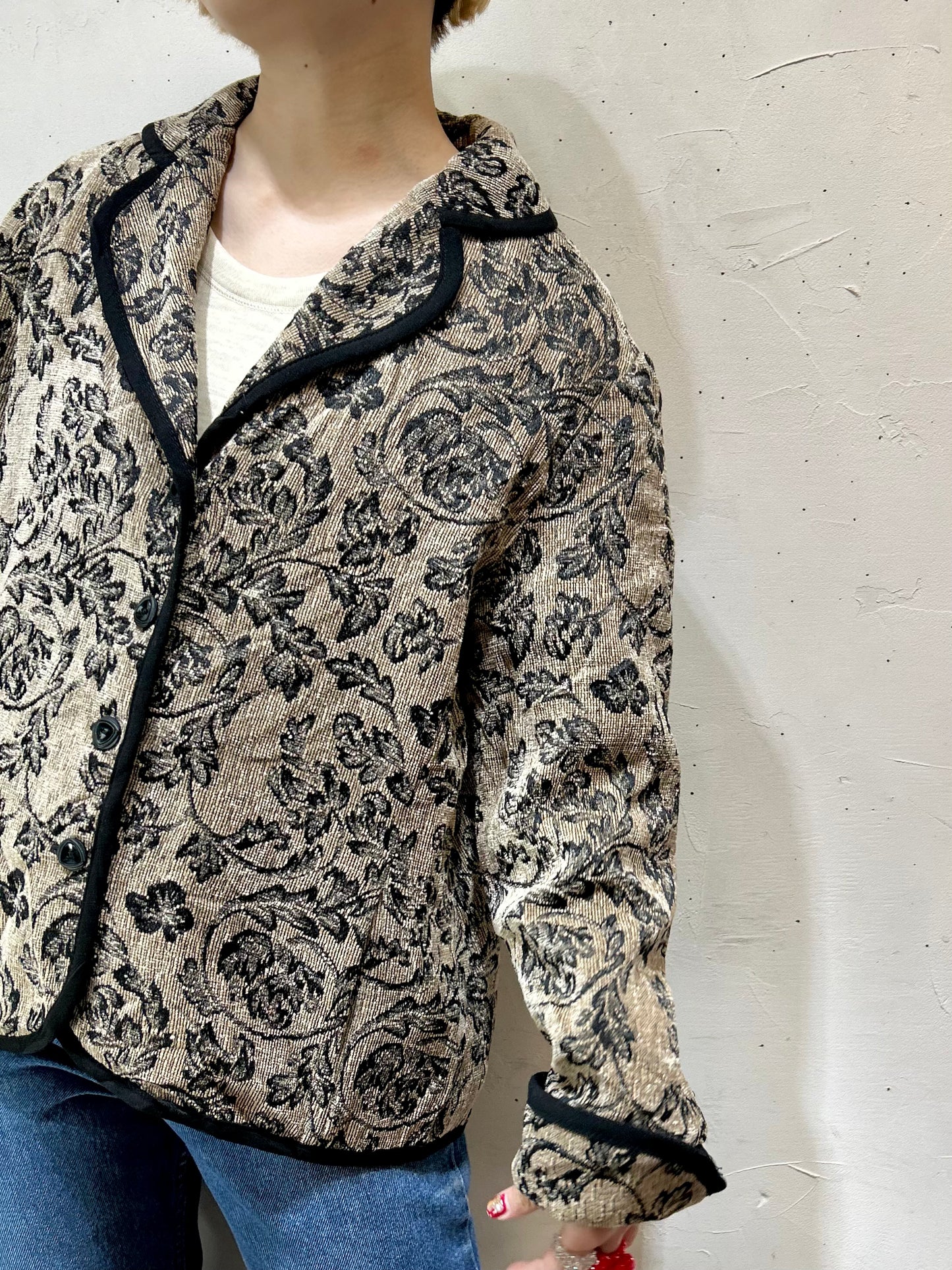 Vintage Rug Jacket [C26492]