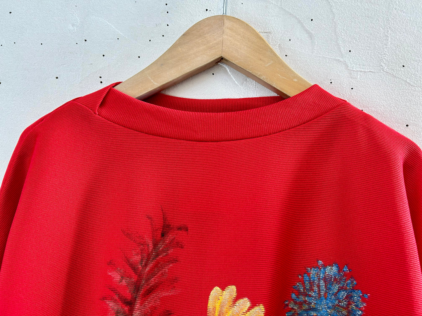 Vintage Hand Painted Tops MADE IN USA [K28806]