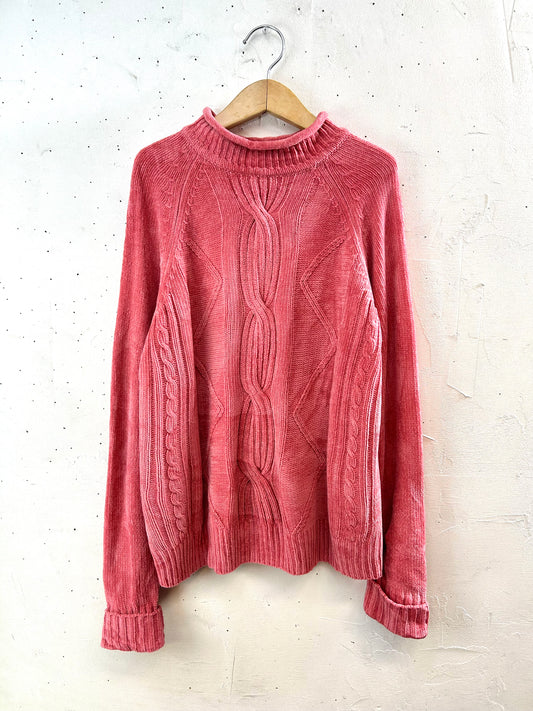 Vintage Knit Sweater [J29030]