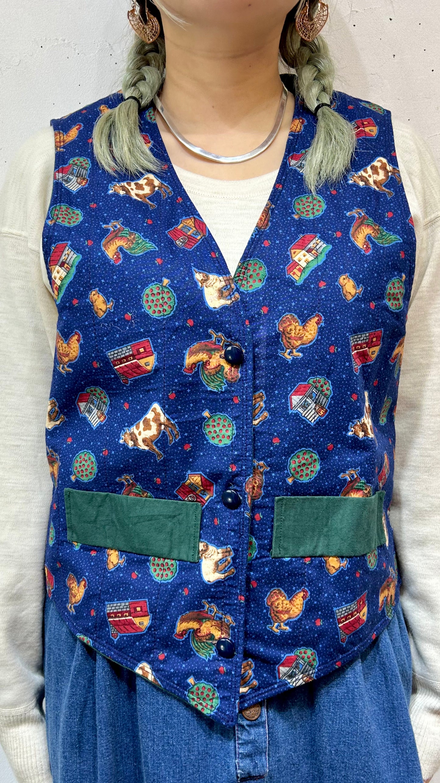 Vintage Handmade Vest [A26114]