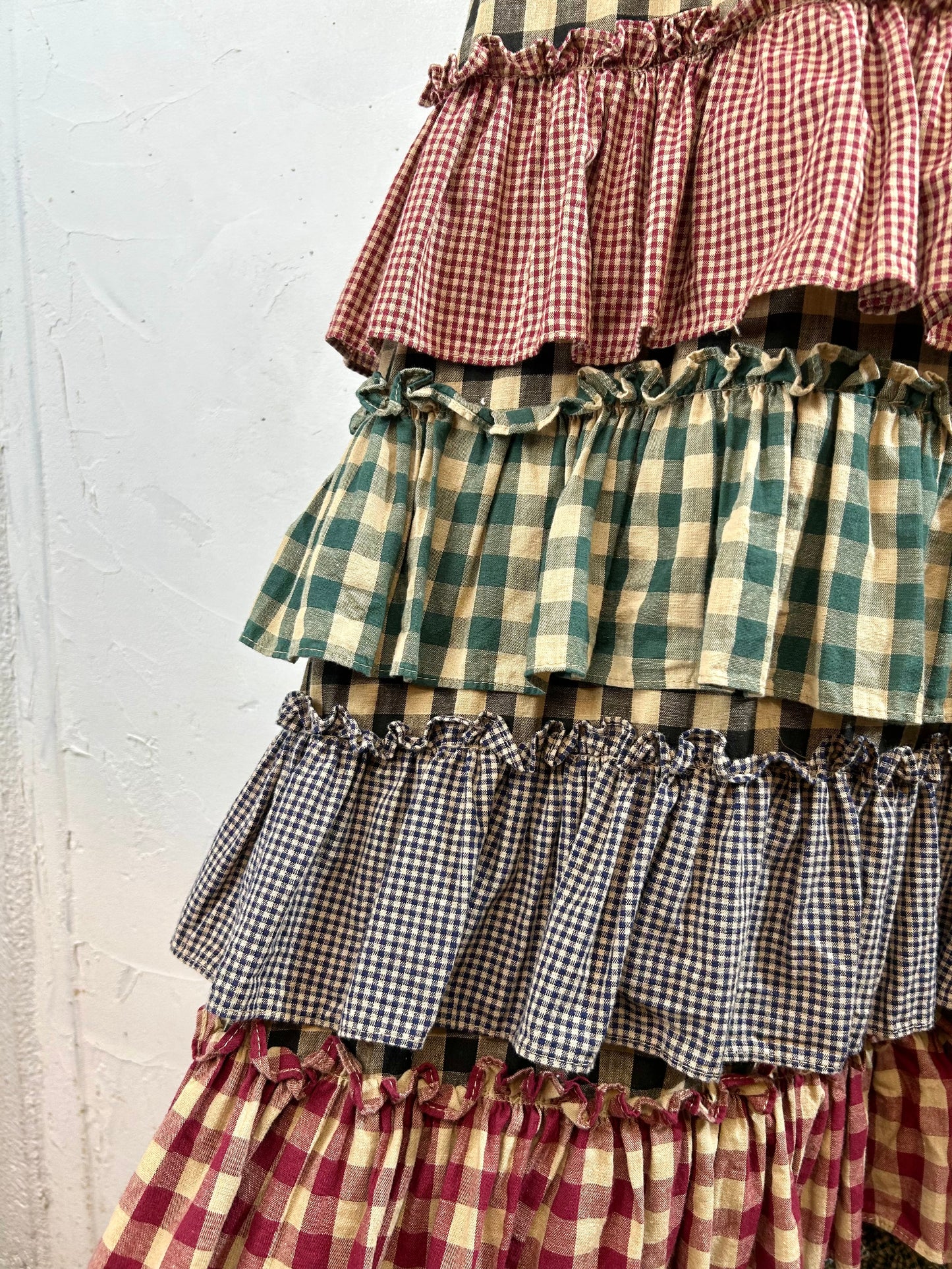 Vintage Tiered Dress MADE IN TEXAS [A29255]