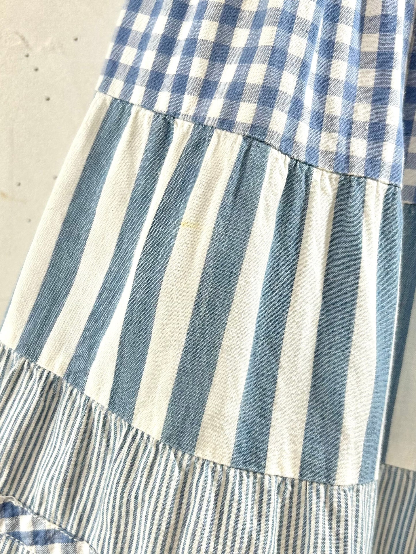 Vintage Cotton Tiered Skirt 〜CALOLE LITTLE〜 [F27682]