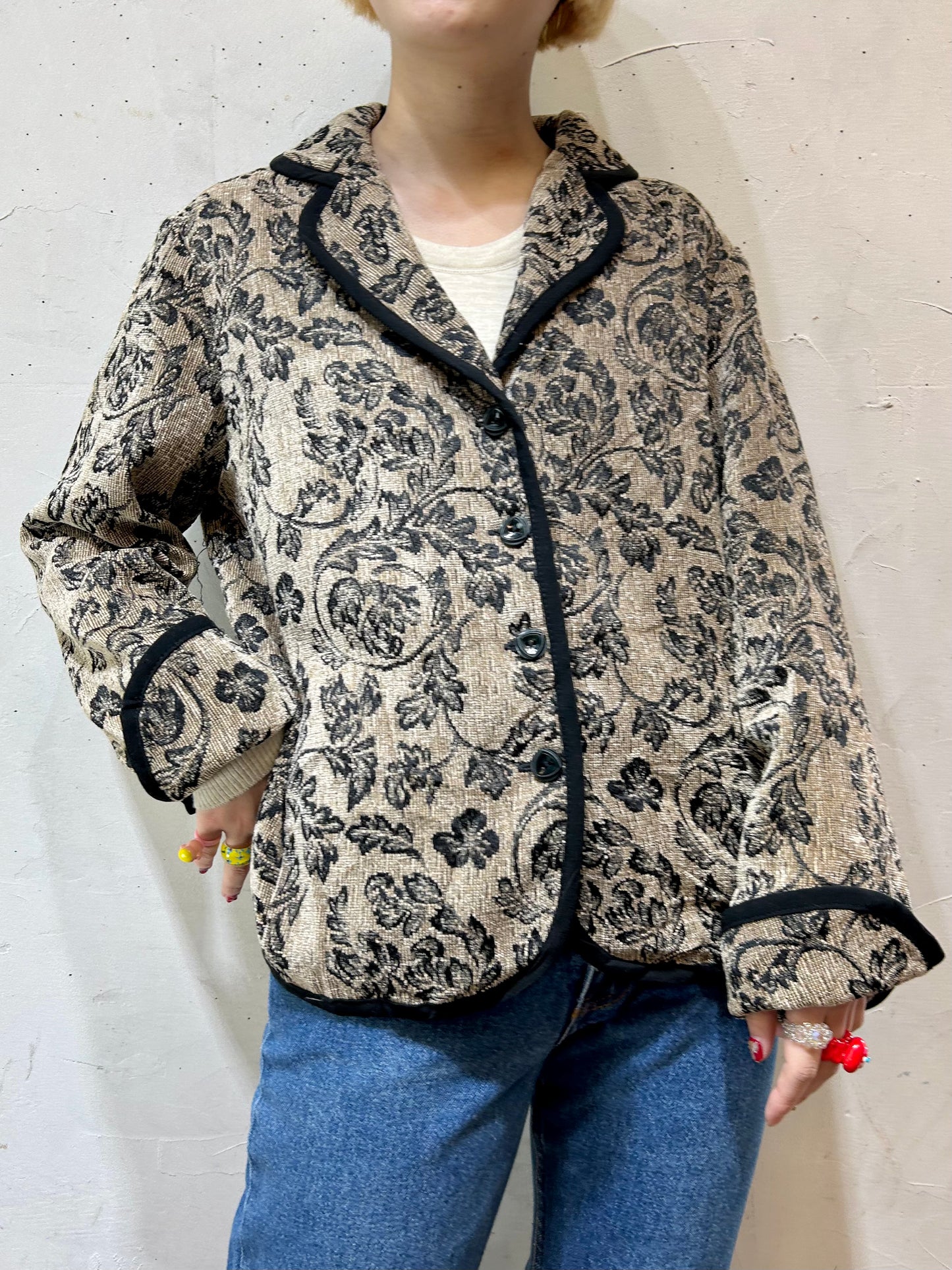 Vintage Rug Jacket [C26492]