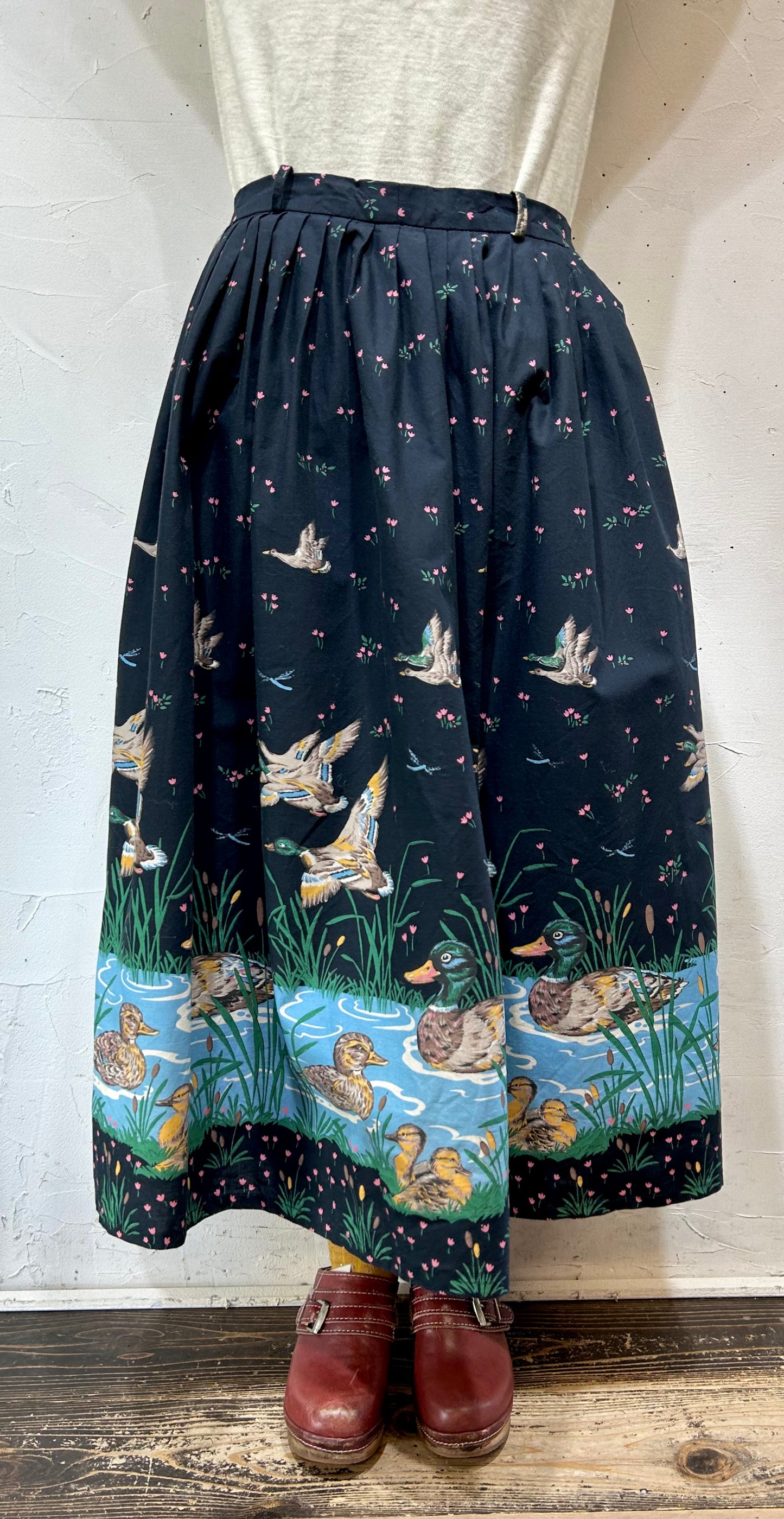 Vintage End Pattern Skirt [A26119]