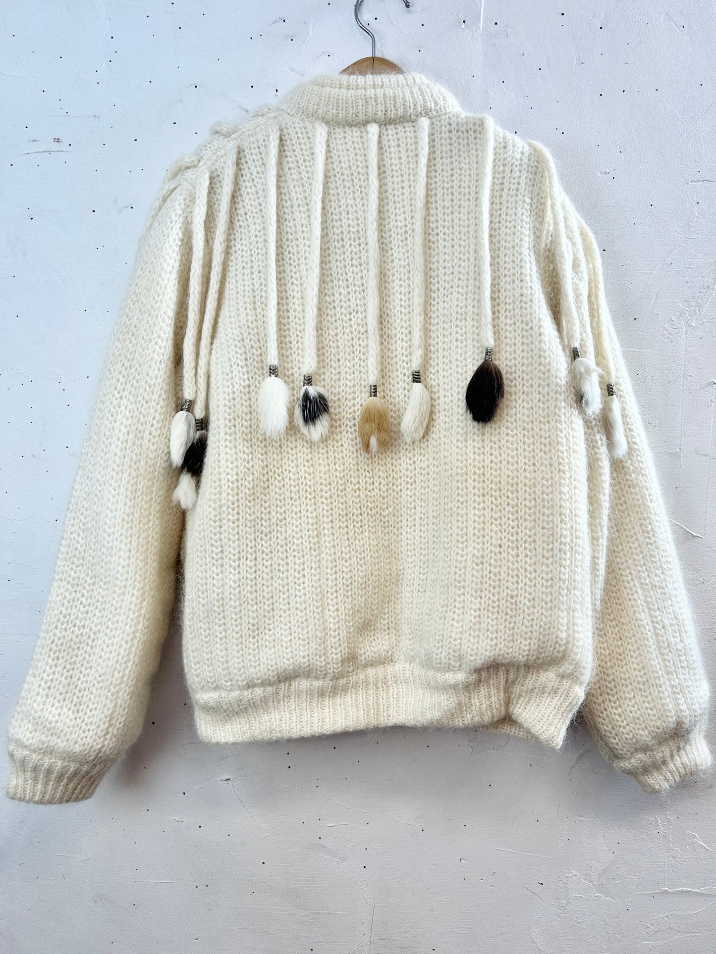 Vintage Knit Cardigan MADE IN ITALY [A29440]