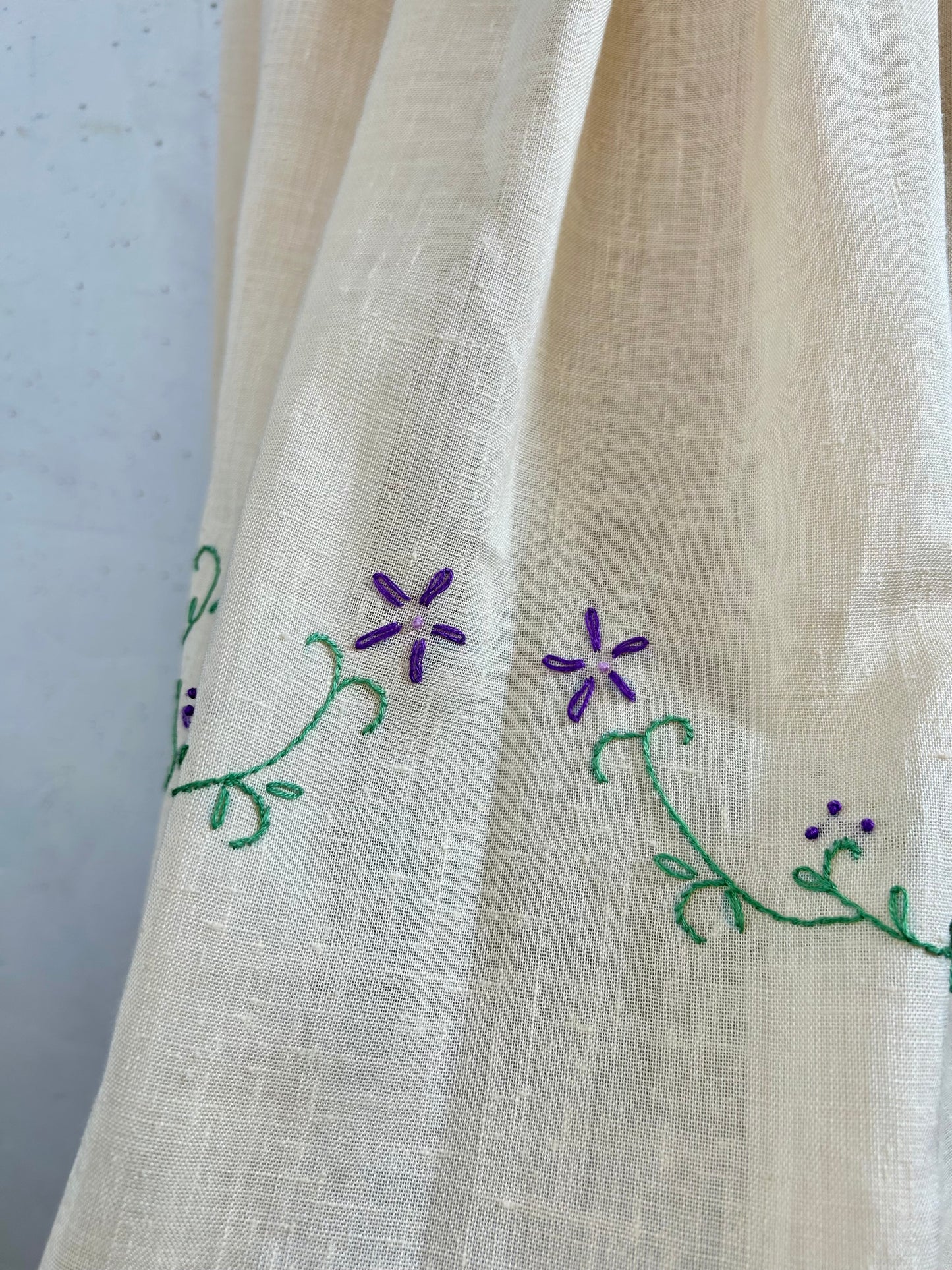 Vintage Hand Embroidery Skirt [E30336]