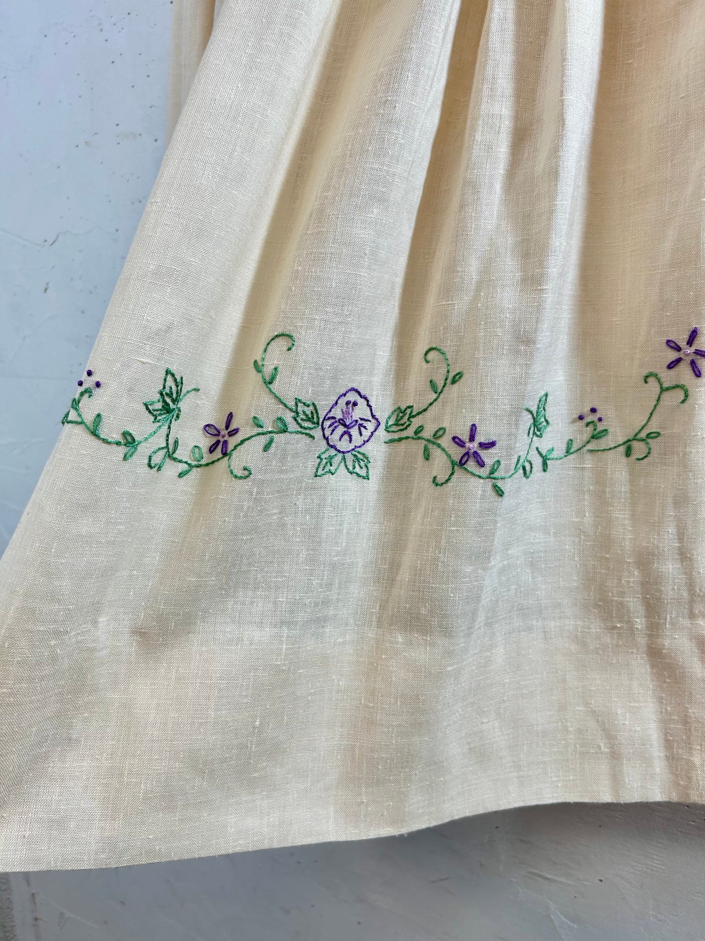 Vintage Hand Embroidery Skirt [E30336]