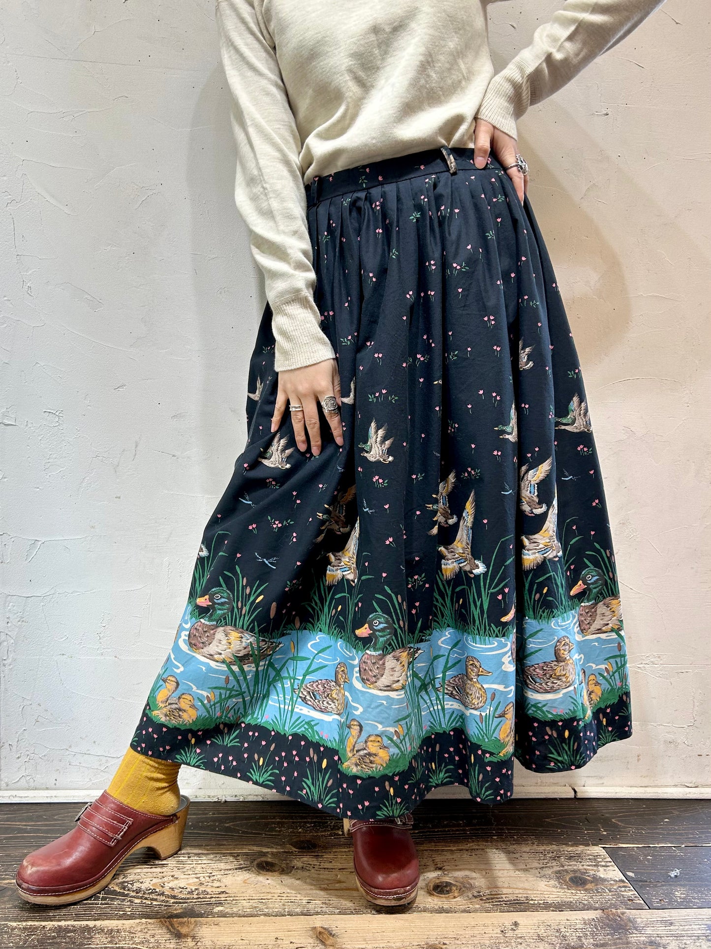 Vintage End Pattern Skirt [A26119]