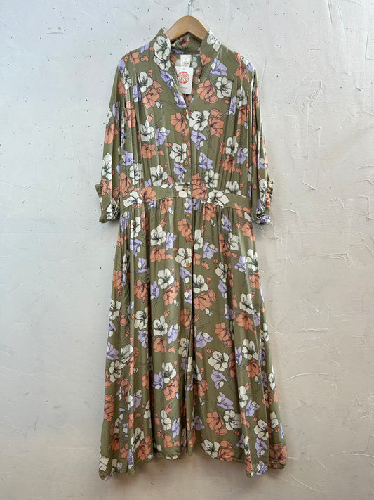 Vintage Viscose Dress [D29922]