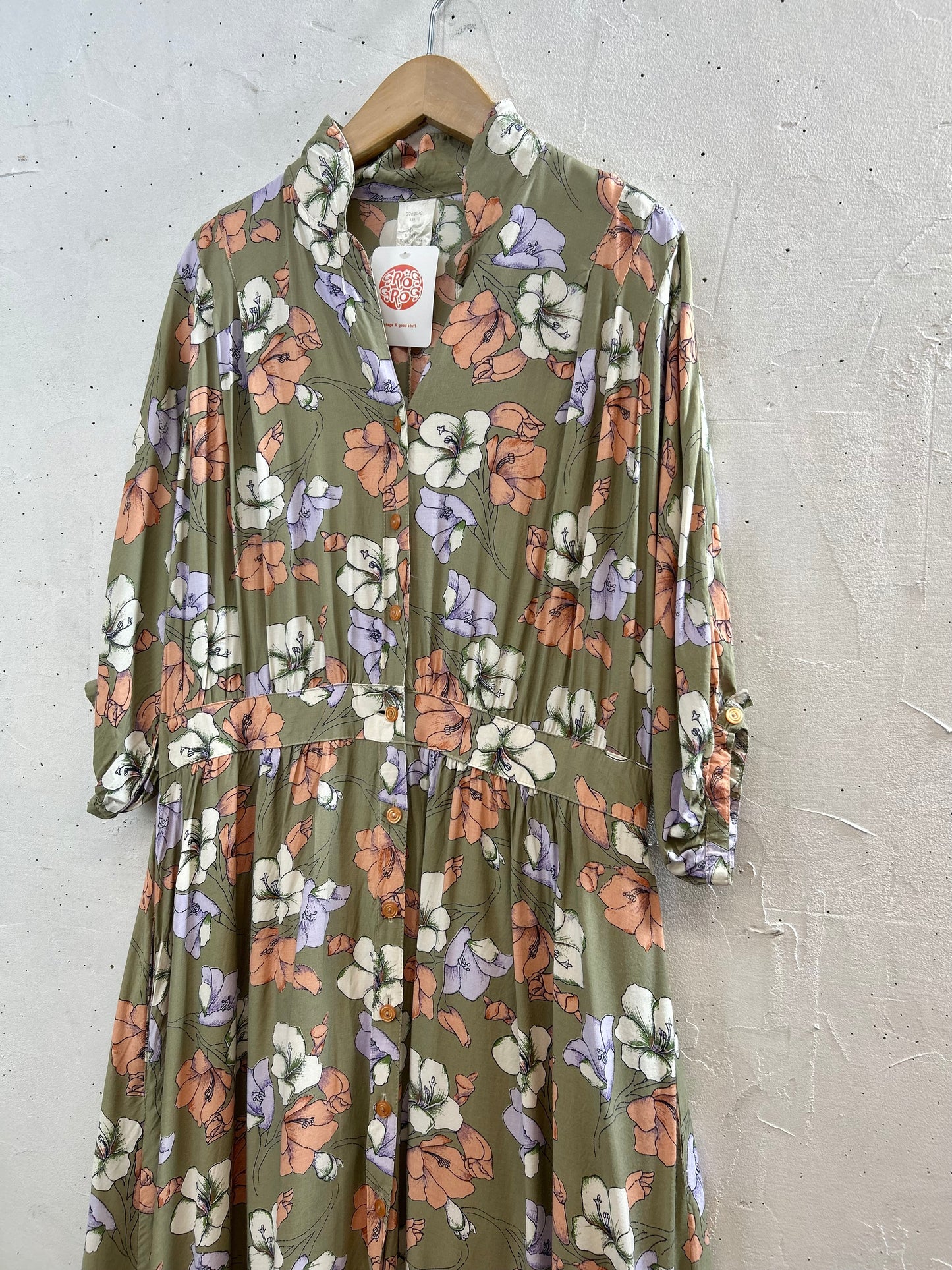 Vintage Viscose Dress [D29922]