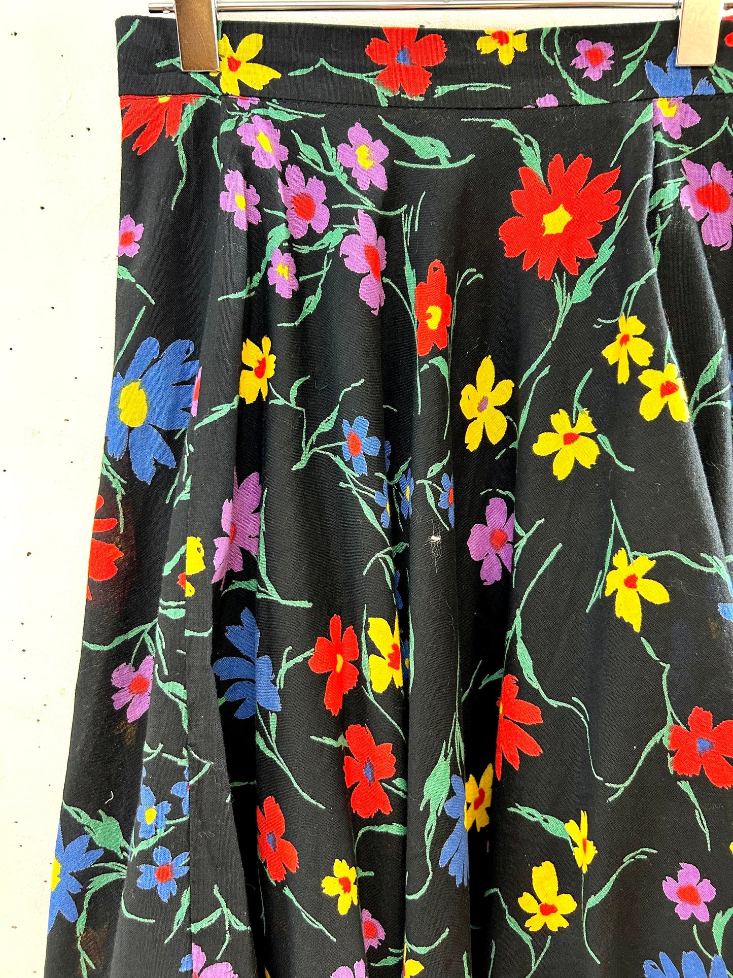 Vintage Flower Skirt  [F27694]