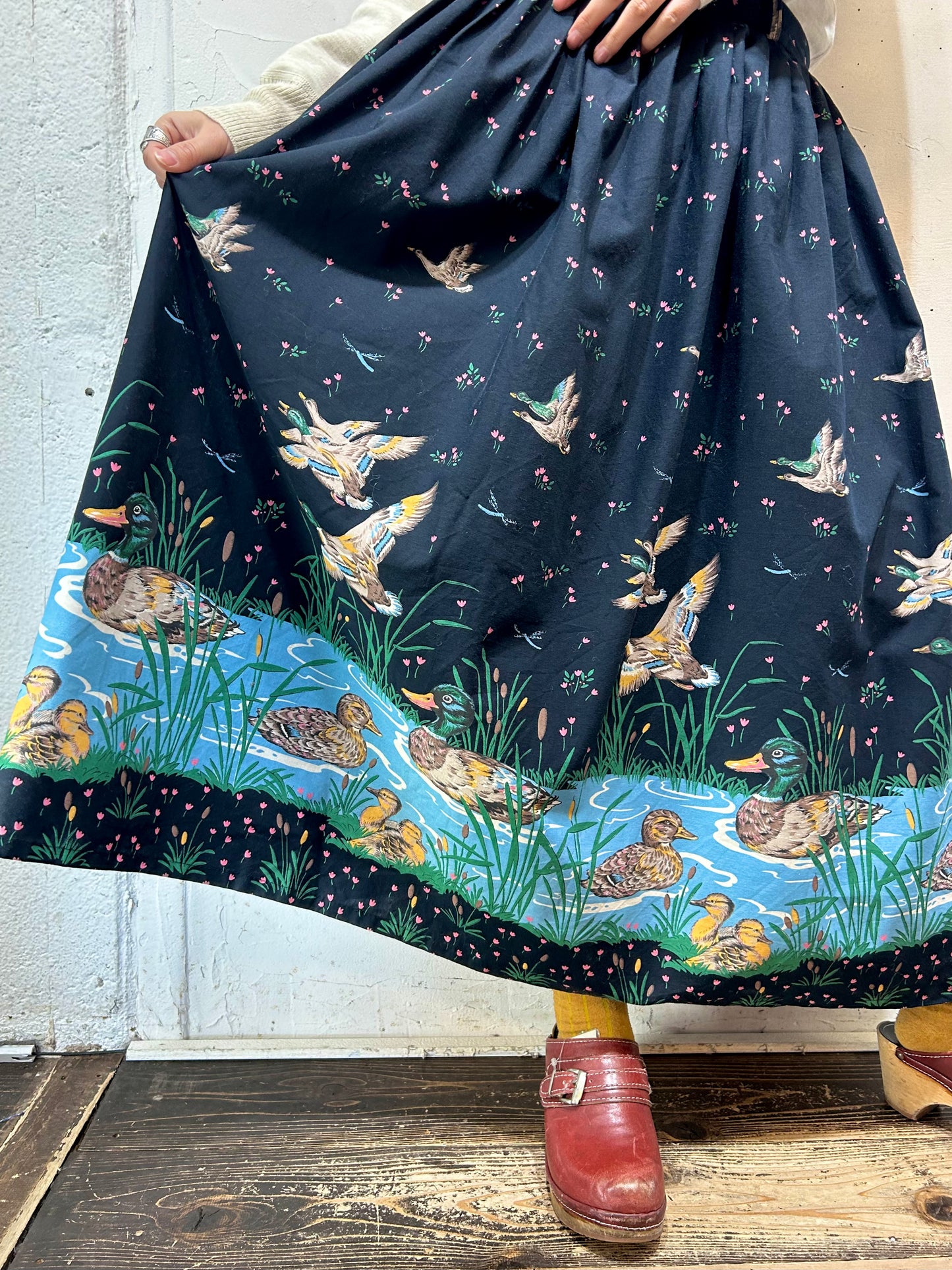 Vintage End Pattern Skirt [A26119]