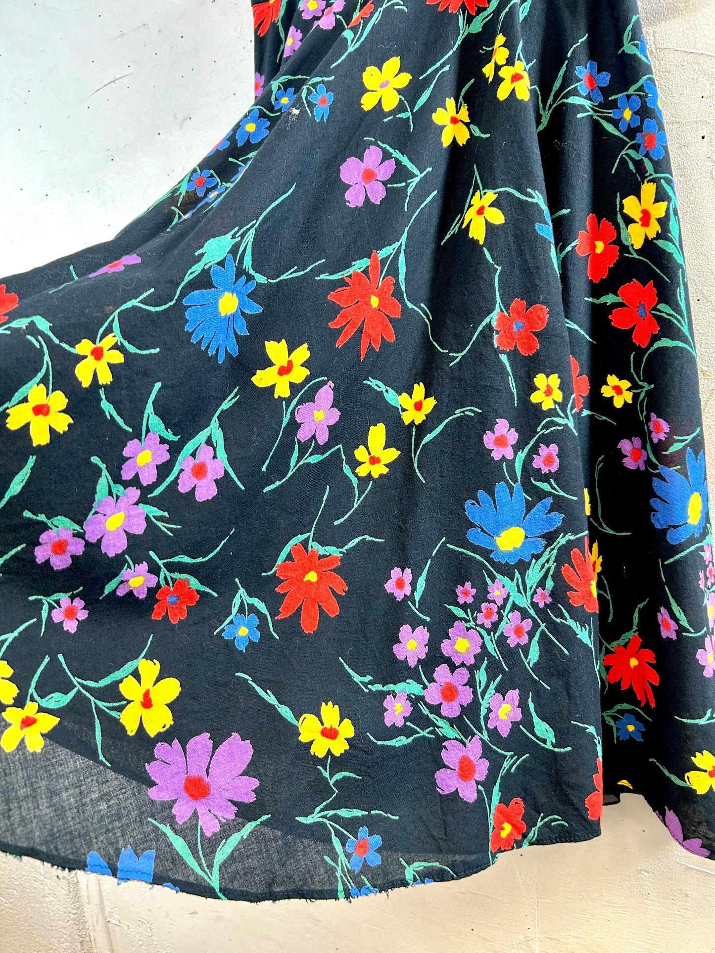 Vintage Flower Skirt  [F27694]