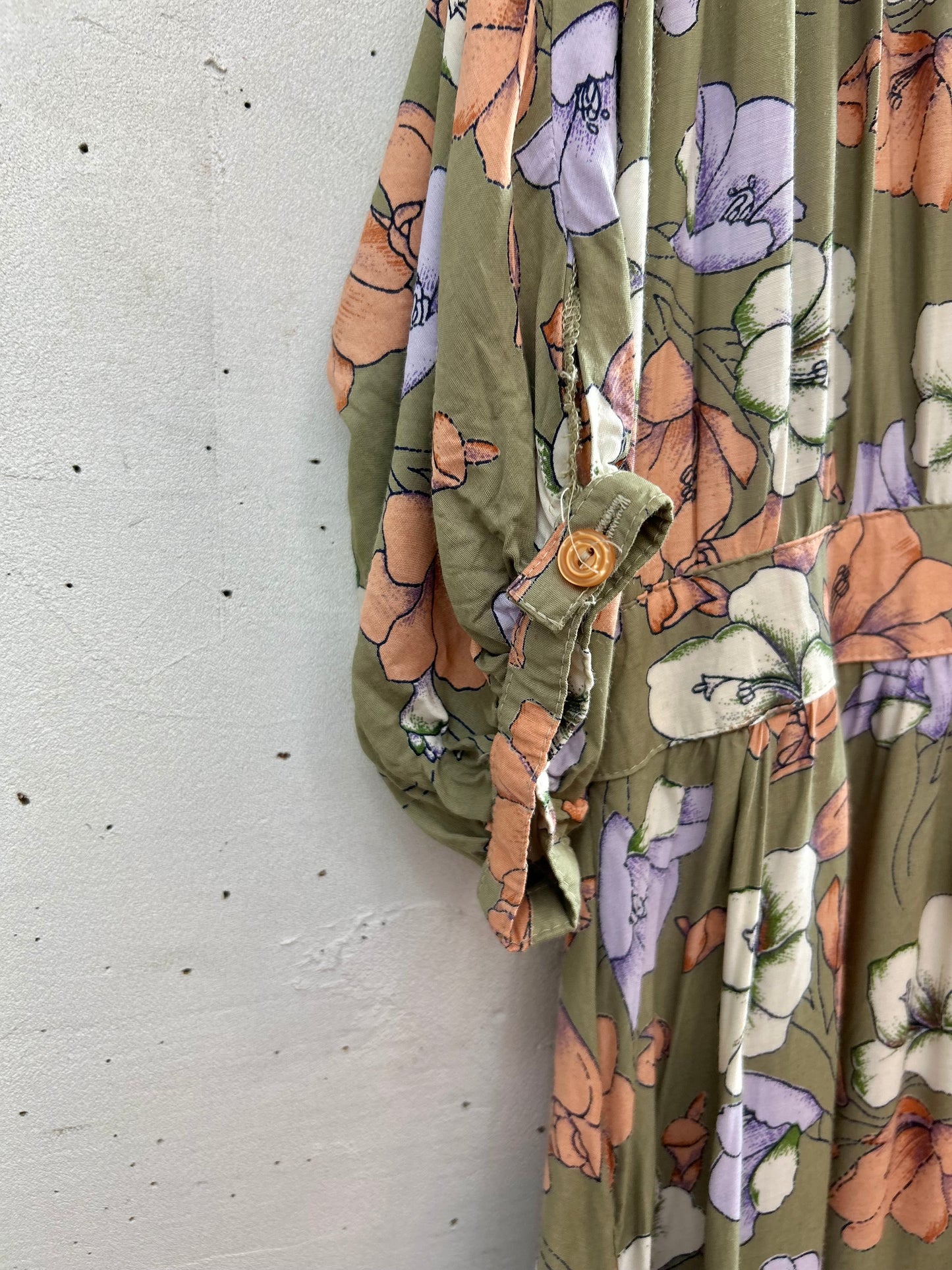 Vintage Viscose Dress [D29922]