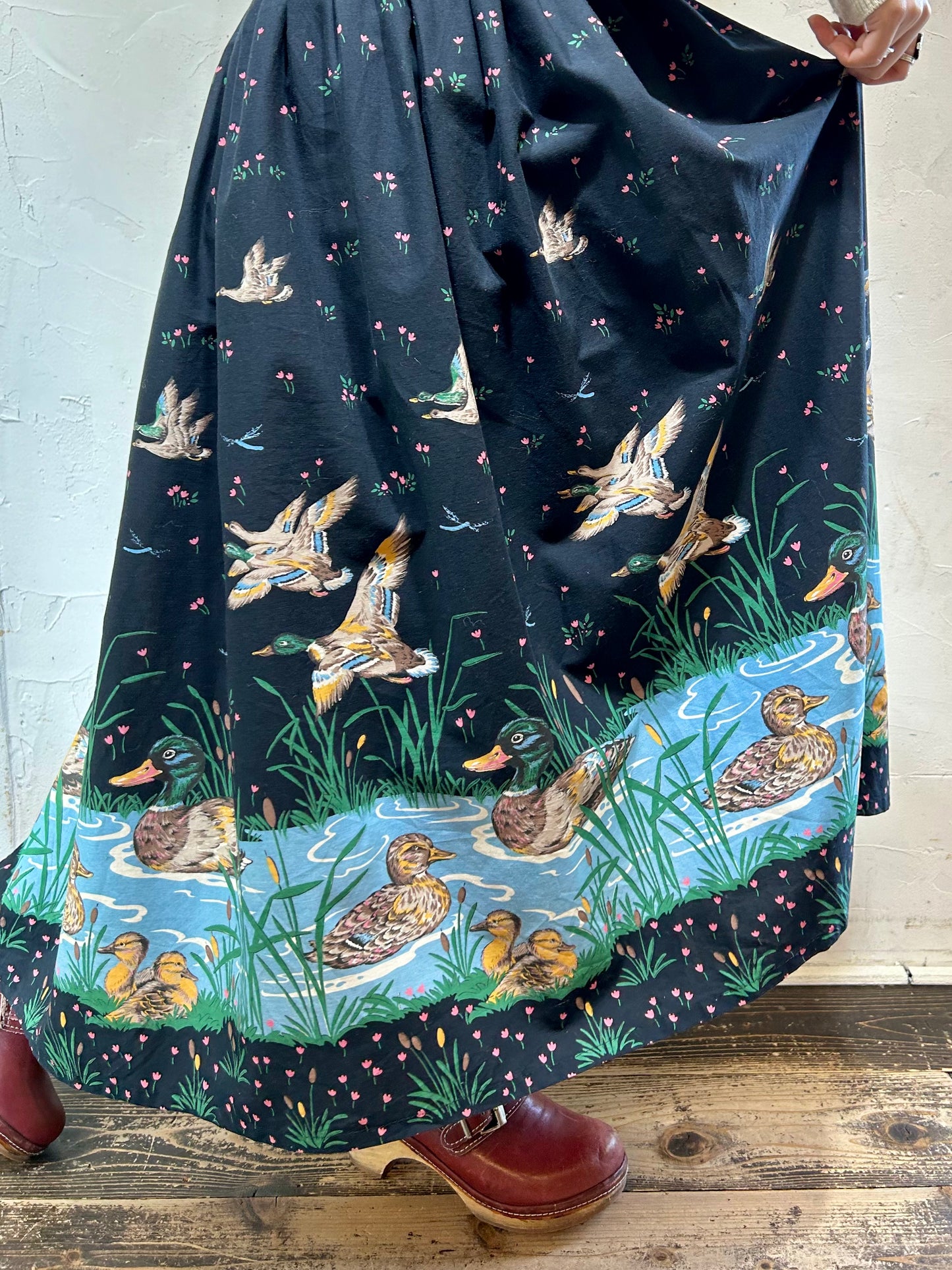 Vintage End Pattern Skirt [A26119]