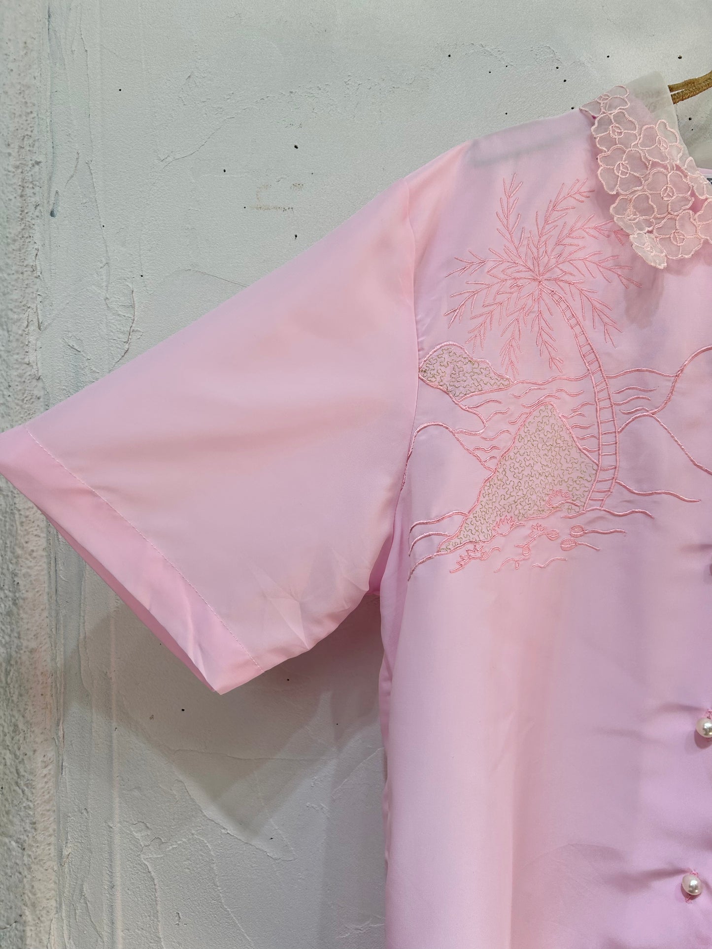 Vintage Embroidery Shirt [C26653]