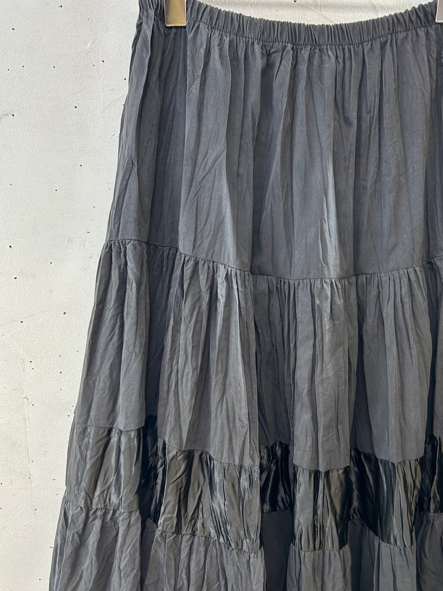 Vintage Tiered Skirt MADE IN FRANCE [F27693]