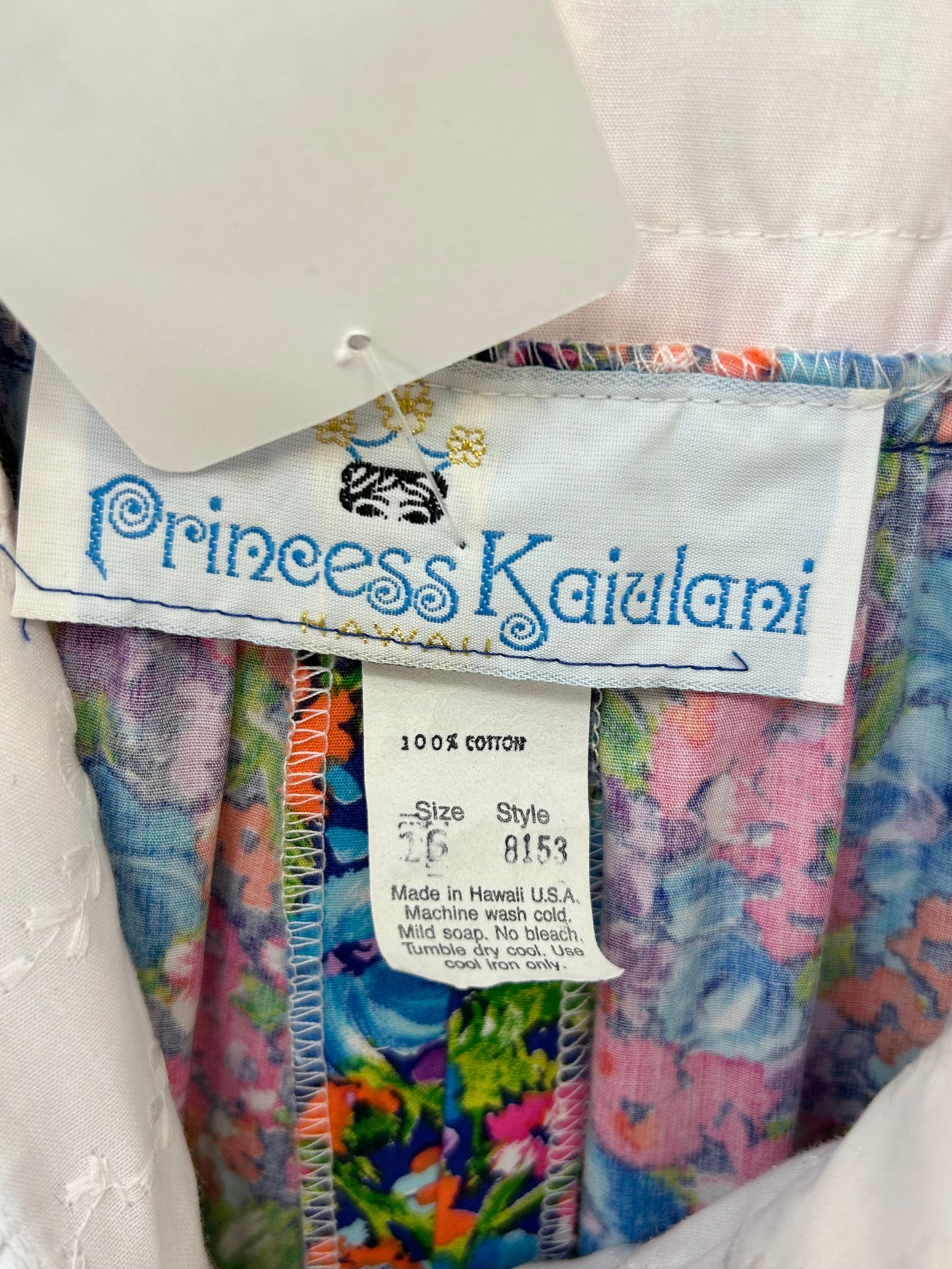 '70s Vintage Hwaiian Dress 〜Princess Kaiulani〜 [G27990]