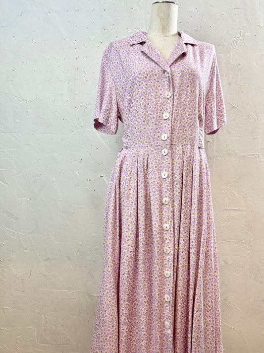 Vintage Viscose Dress [C29690]