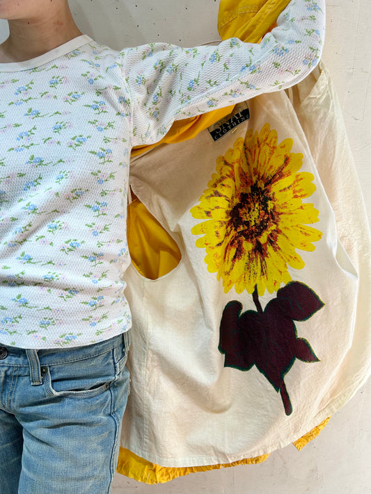 Vintage Sun Flower Blouson [B26327]