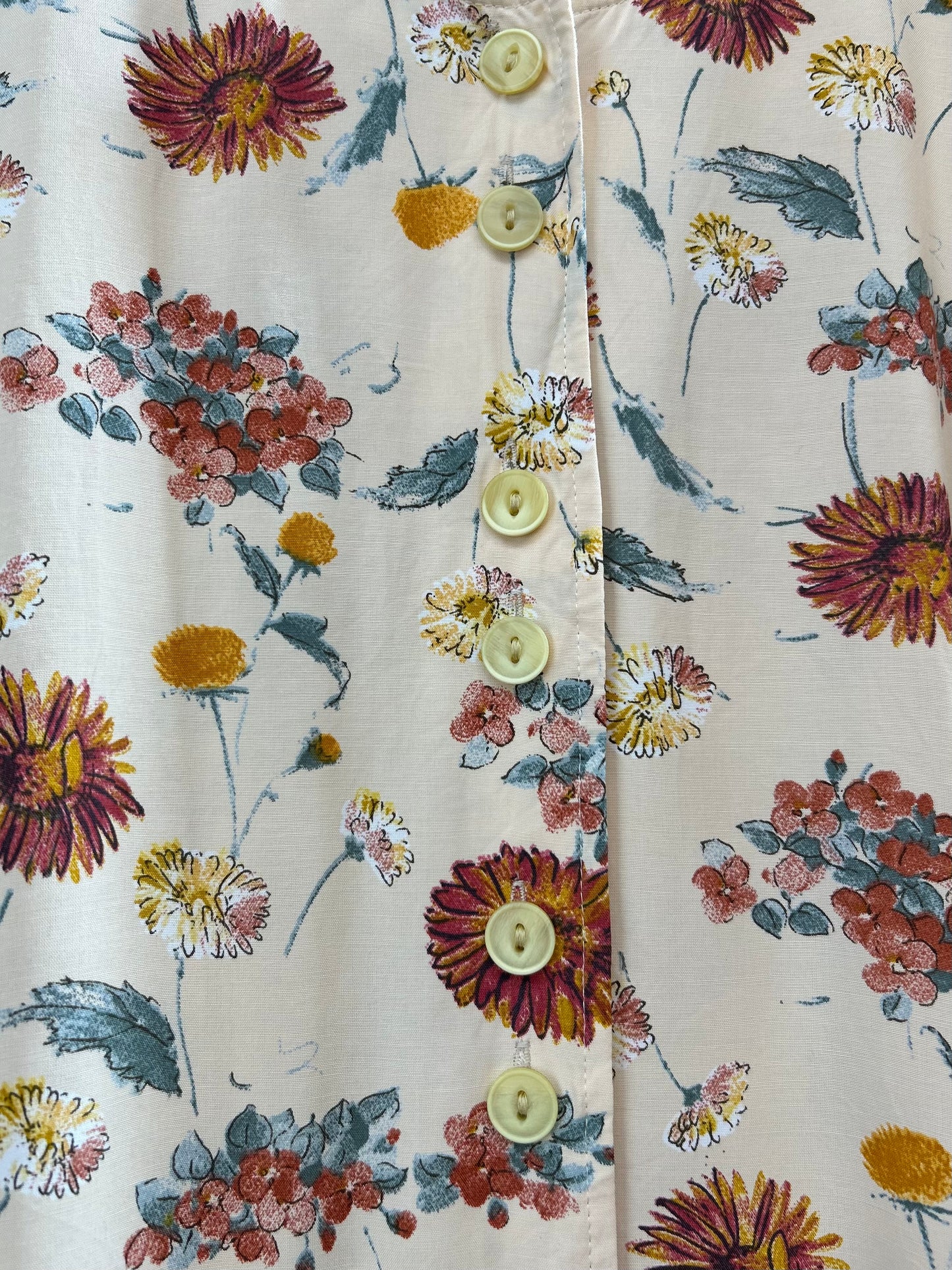 Vintage Viscose Shirt MADE IN FRANCE [D29921]