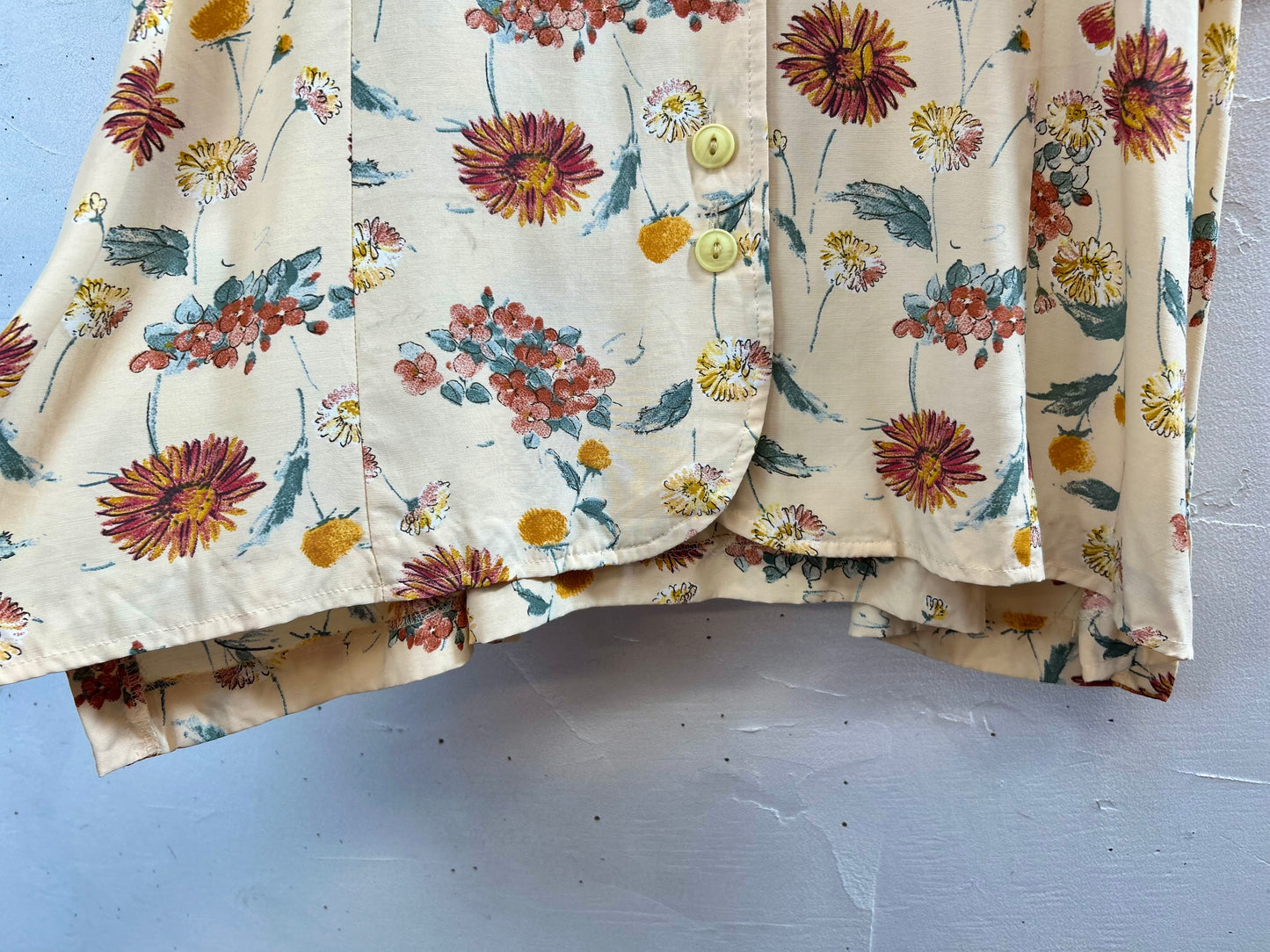 Vintage Viscose Shirt MADE IN FRANCE [D29921]