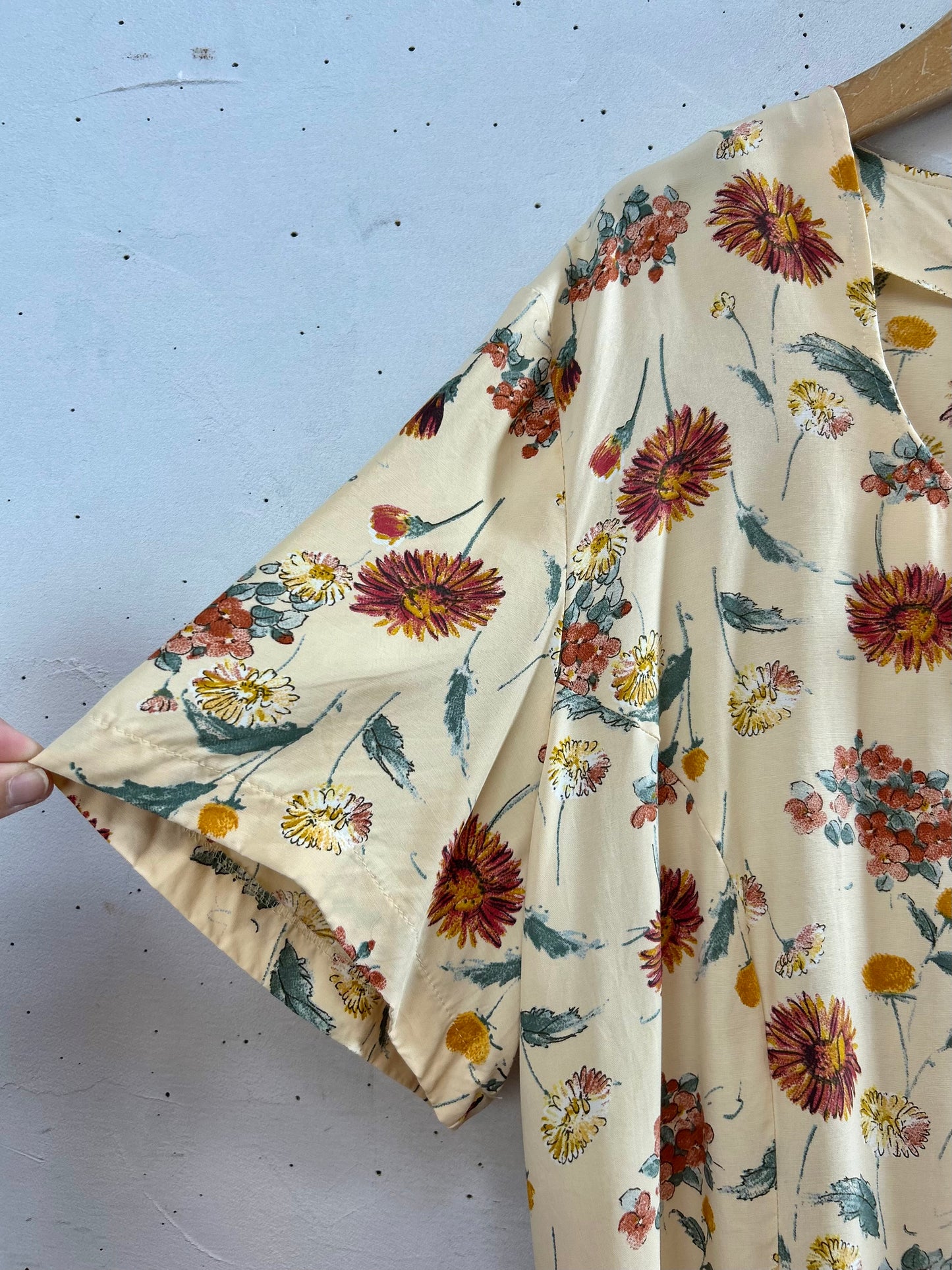 Vintage Viscose Shirt MADE IN FRANCE [D29921]