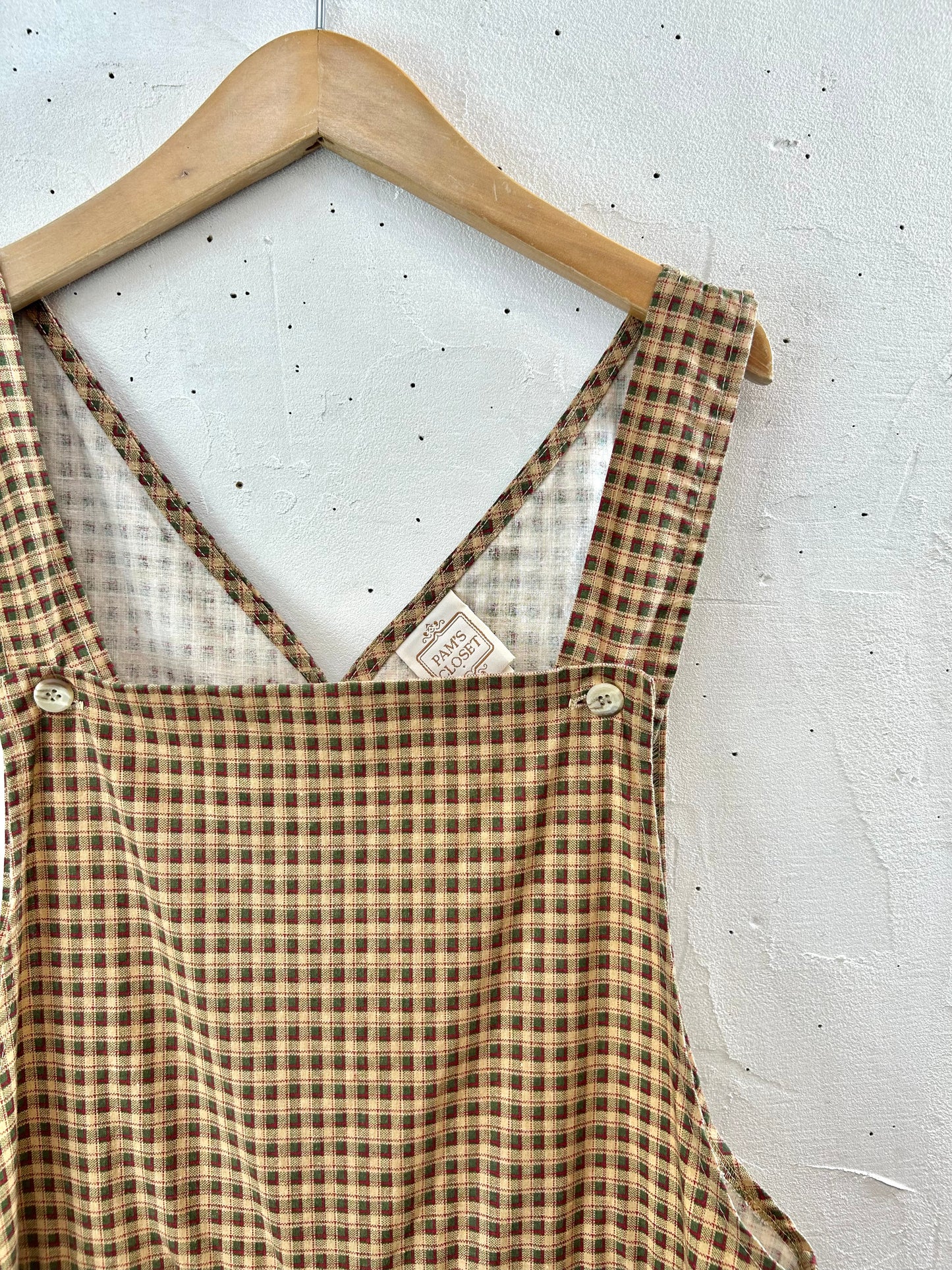 Vintage Over Dress MADE IN USA [L29031]