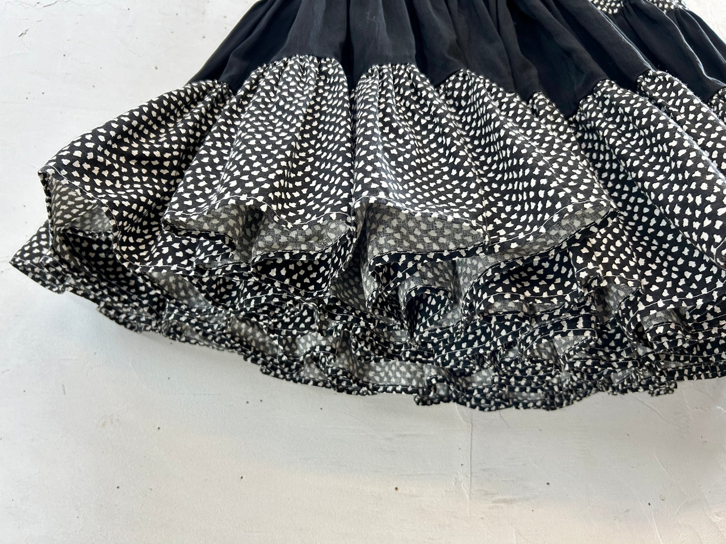 Vintage Tiered Skirt [G27987]