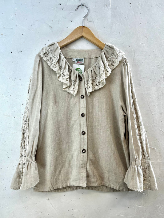 Vintage Tyrol Blouse 〜COUNTRY Line〜 [D30108]
