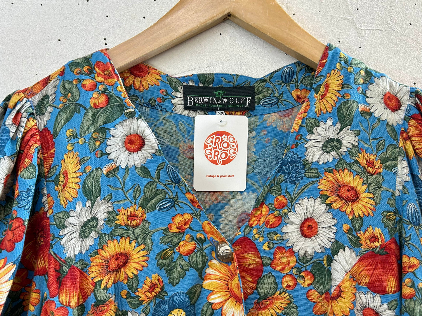 Vintage Tyrol Dress 〜BERWIN&WOLFF〜[E30338]