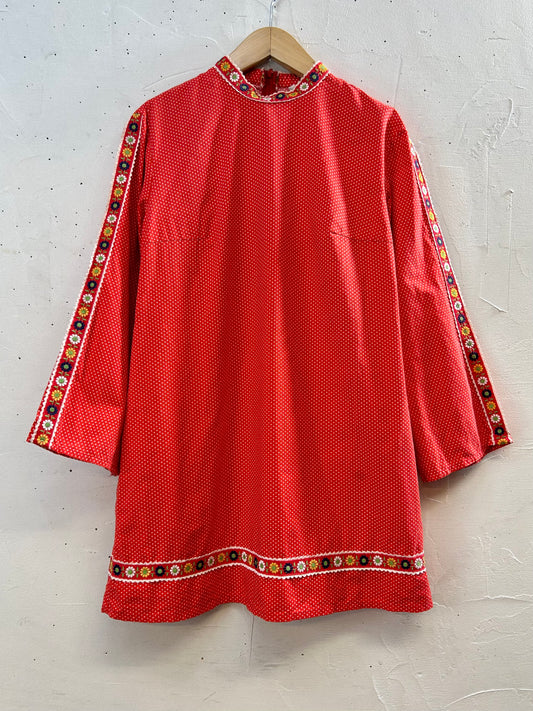 '70s Vintage Tunic [H28166]