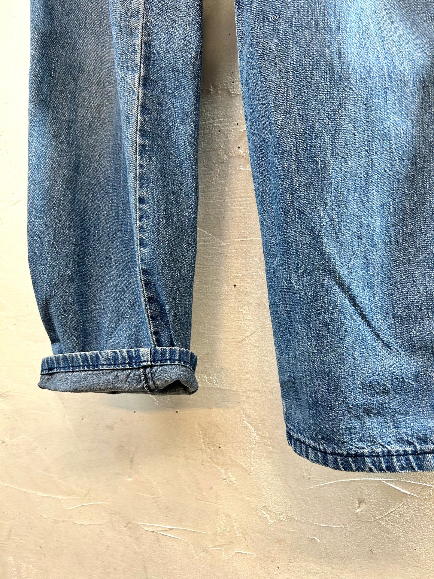 ’70s Vintage Denim Pants  [I28583]