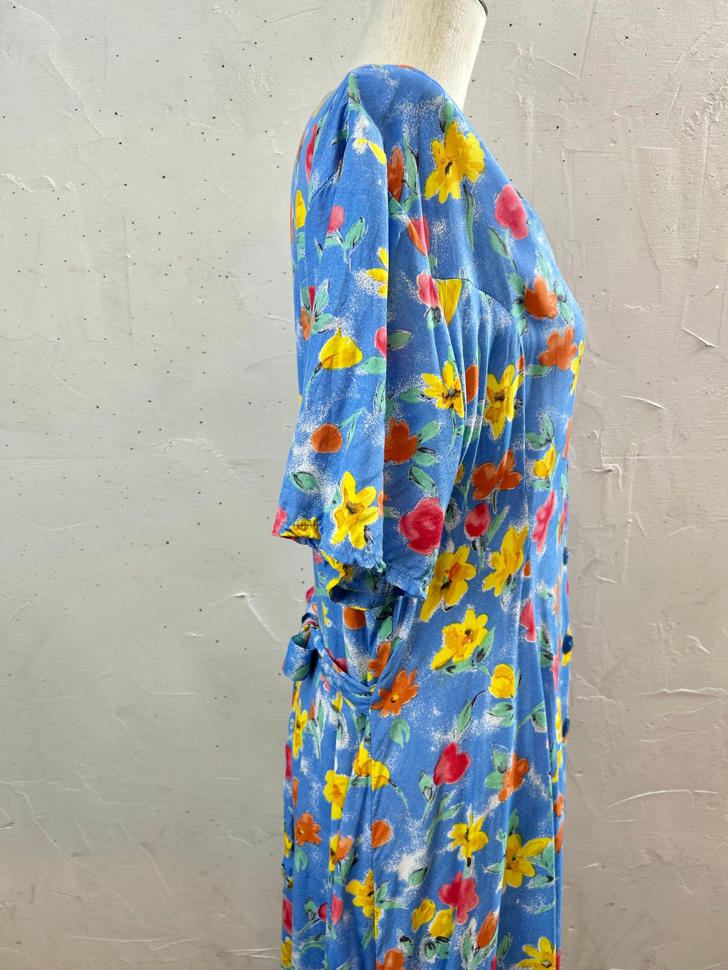 Vintage Viscose Dress [C29691]